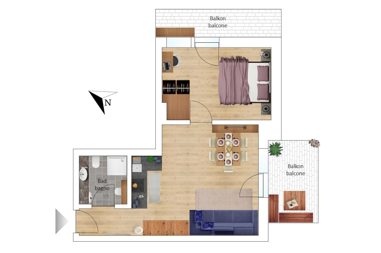 Aurturist Sesto Apartamento Quarto foto