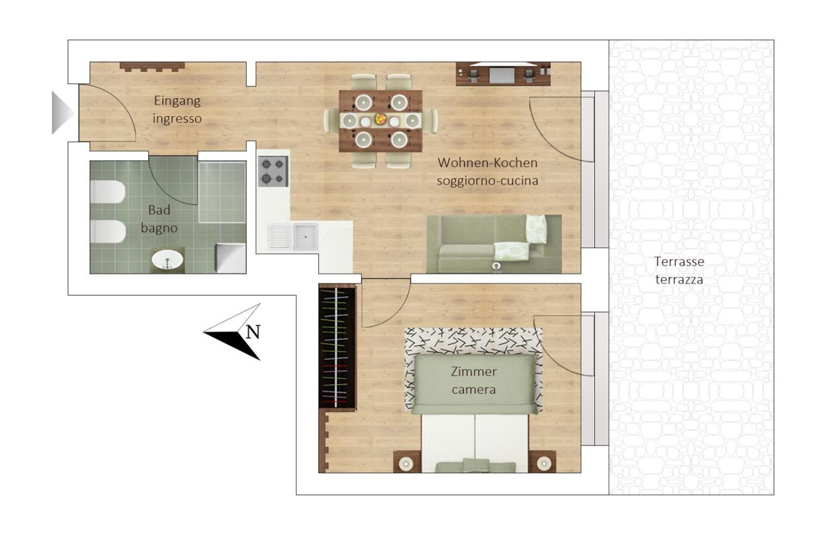 Aurturist Sesto Apartamento Quarto foto