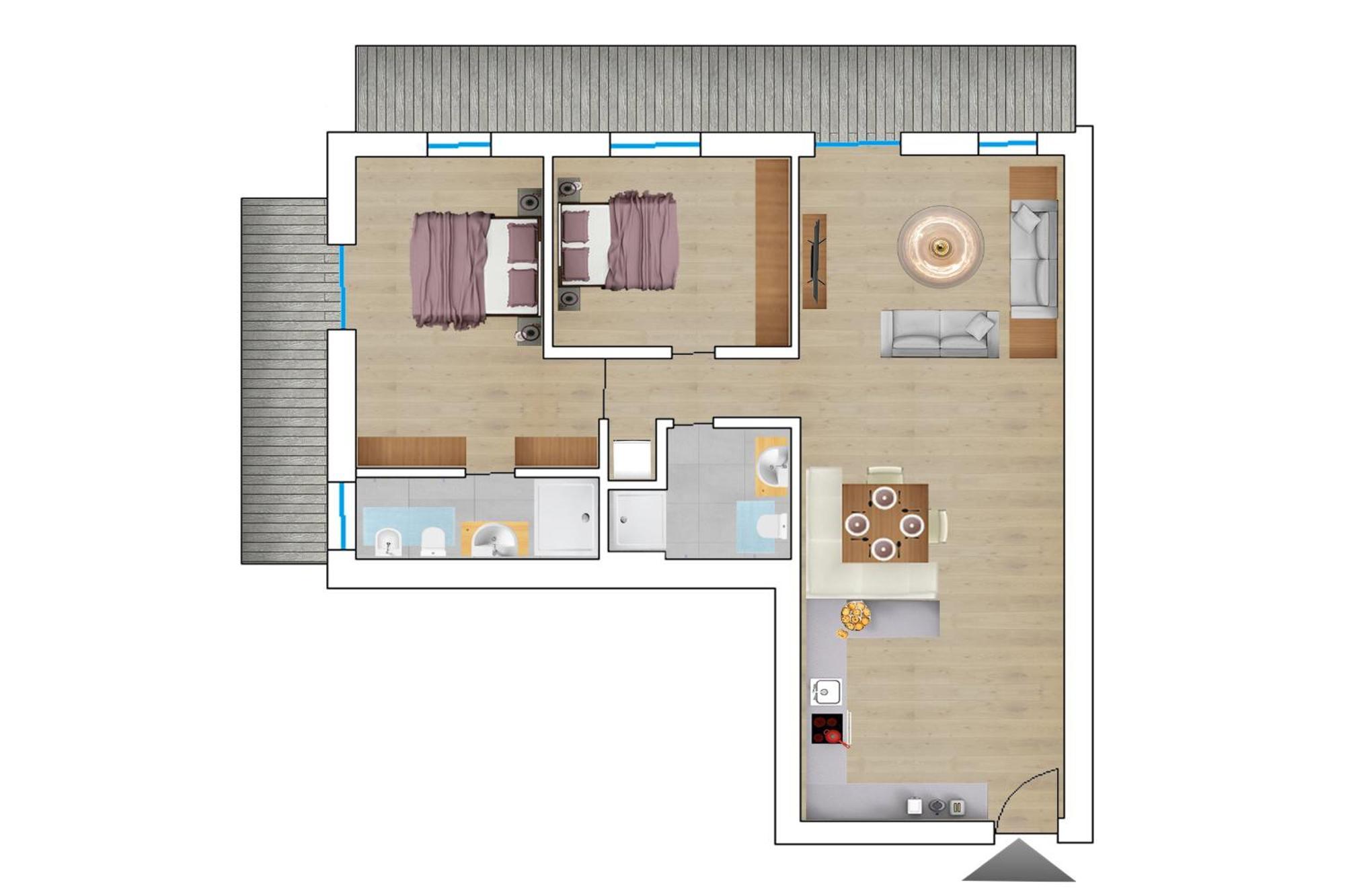 Aurturist Sesto Apartamento Quarto foto